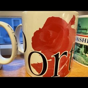 Collectible Starbucks Portland (Oregon aka the Rose City) City mug